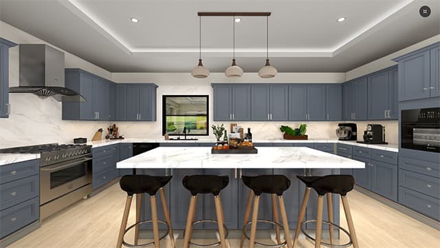 C-Shape Kitchen - JSI