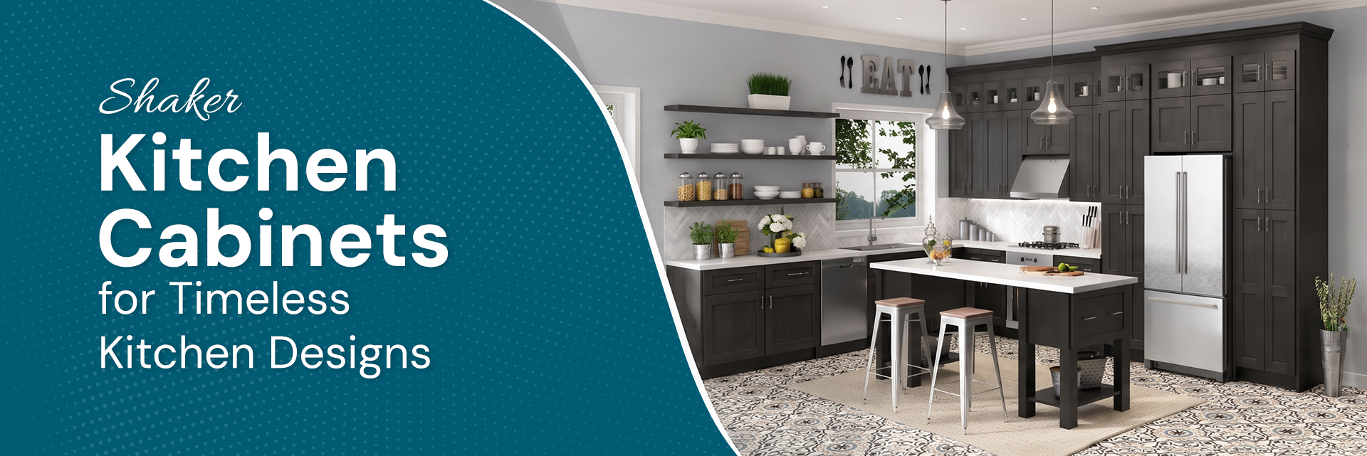Shaker kitchen cabinets for timeless kitchen designs